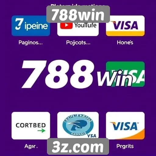 Métodos de pagamento disponíveis no 788win